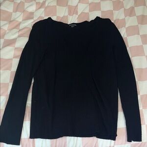 Topshop Elegant Black Blouse